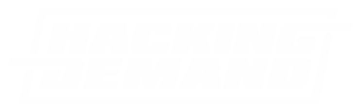 Hacking Demand White Logo