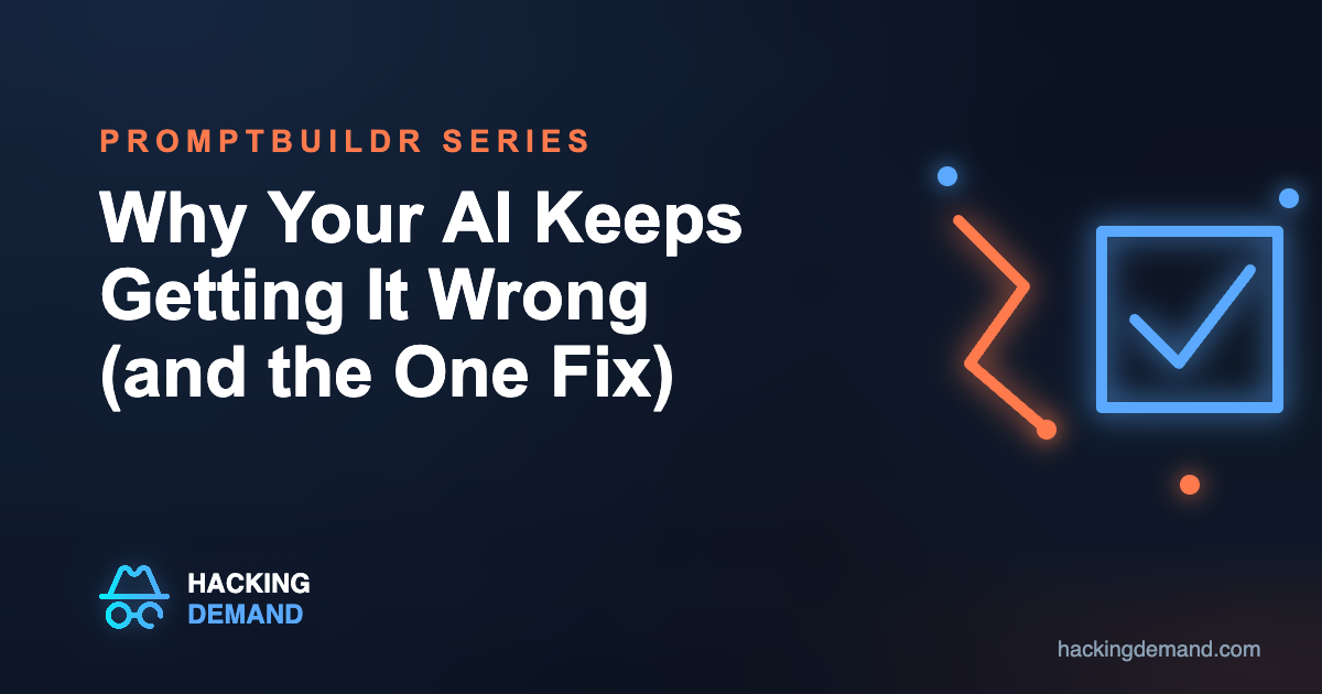 Why your AI keeps getting it wrong