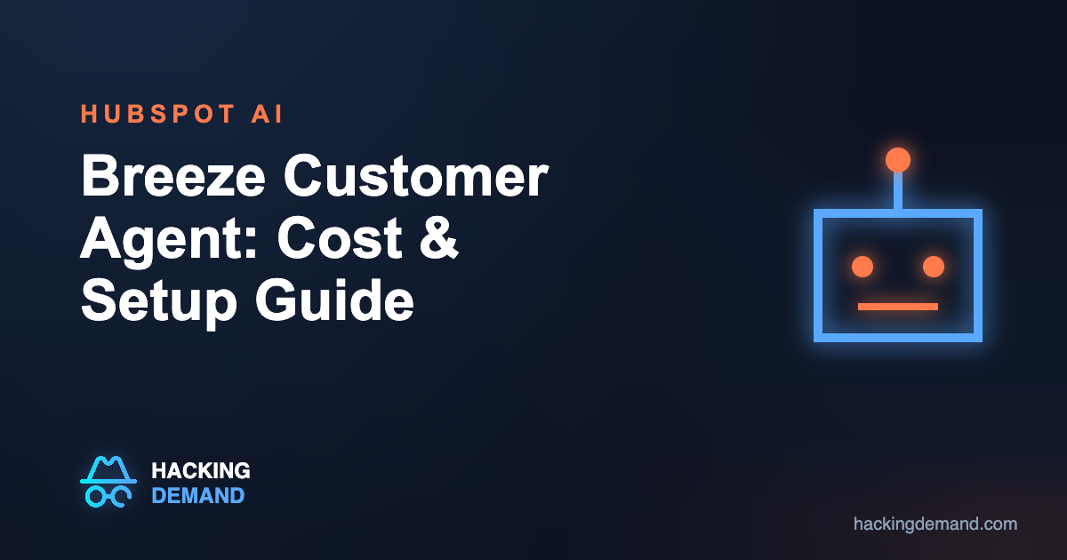 HubSpot Breeze Customer Agent cost and setup guide