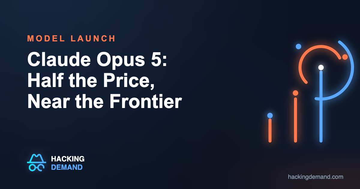 Claude Opus 5 launch: half the price, near the frontier