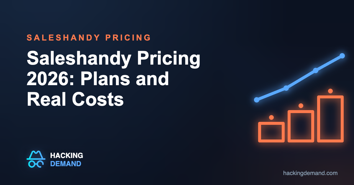 Saleshandy pricing 2026: plans and real costs