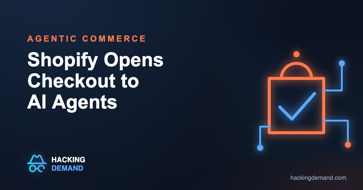 Shopify opens checkout to AI agents via WebMCP