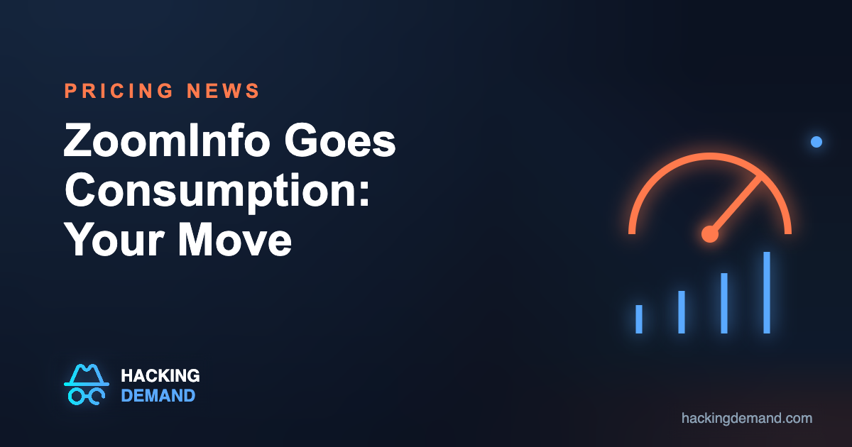 ZoomInfo moves to consumption pricing: what customers should do